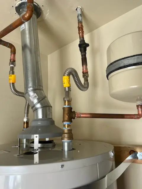Water heater installation and plumbing repair in Rome
